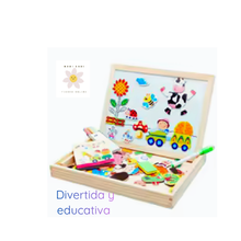 ✅Tablero Pizarra Magnética CREA Y JUEGA